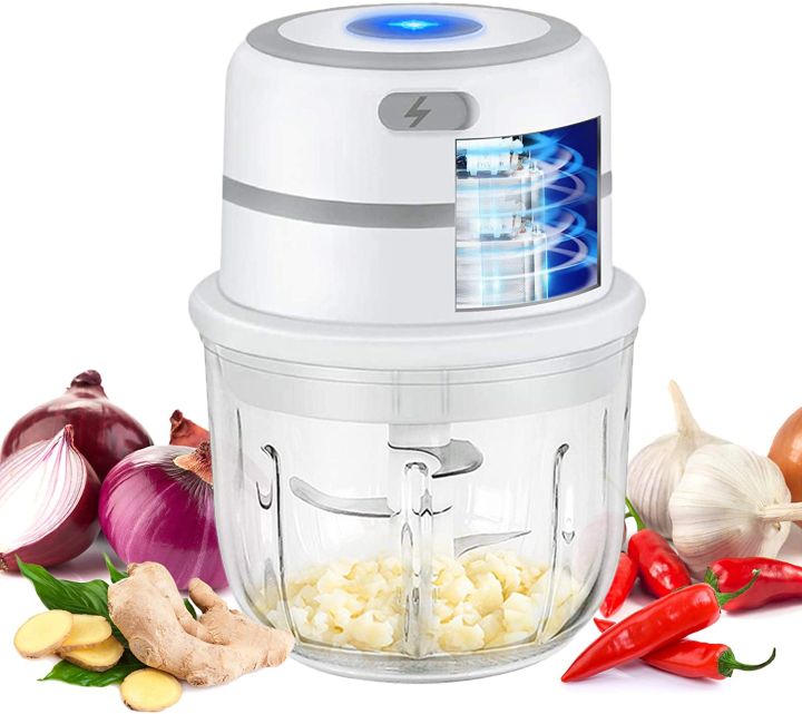 Rechargeable Mincer Electric Garlic Chopper BPA-Free Blender