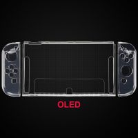 เคสป้องกันแบบใส TPU แบบนิ่มภาพกรอบอุปกรณ์ป้องกันแบบใสสำหรับเกมนินเทนโด Switch OLED