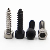 Hexagon Hex Socket Cap Head Self Tapping Screw M2 M2.6 M3 M3.5 M4 M5 M6 Grade 8.8 Black/Stainless Steel Allen Screws for Speaker