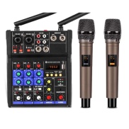 Bộ Mixer Yamaha G4 USB - Bộ trộn âm thanh Mixer Chuyên Karaoke, Livestream