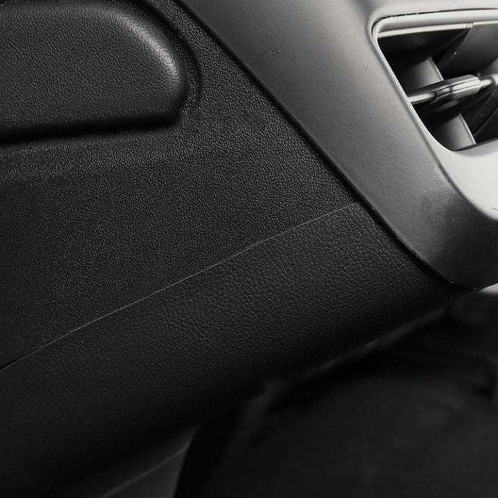 car-pu-leather-kick-pad-dirty-and-scratch-resistant-rear-of-the-armrest-box-for-model-3-model-y-car-accessories-usual