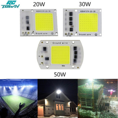 ของแท้100%!!หลอดไฟ COB แบบไม่ใช้ไดรฟ์และไฟ LED ขนาด220V 15W/20W/30W/50W