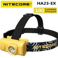 Nitecore HA23-EX ไฟอุตสาหกรรม100ลูเมนรวมถึงแบตเตอรี่2Xaa