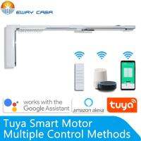 EWAY CASA Tuya Smart Curtain Rail Smart Curtain Rod Suit Electric Cutain Track Support Alexa Google Home MC-MTX