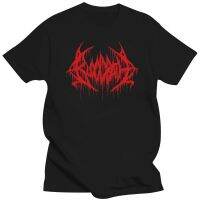 เสื้อยืดโลโก้ Putih BLOODBATH BAND Kematian Logam