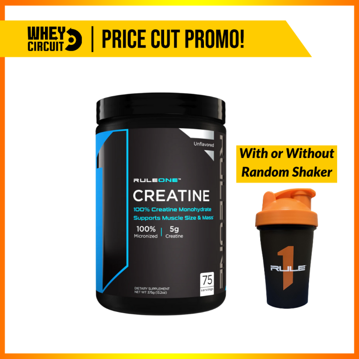 Rule 1 CREATINE Micronized Creatine 75 servings | Lazada PH