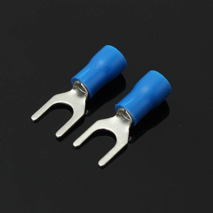 cc-25pcs-insulated-fork-wire-electrical-crimp-terminal-1-5-2-5mm-16-14awg-6-4m-5-3mm-4-3mm-3-2mm