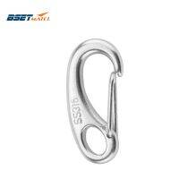 ที่หนีบตะขอคล้อง Sp รูปไข่สแตนเลสเชื่อมเร็วหัวล็อคกุญแจหัวเข็มขัด Carabiner ก้ามปูกุ้งมังกรกลางแจ้ง