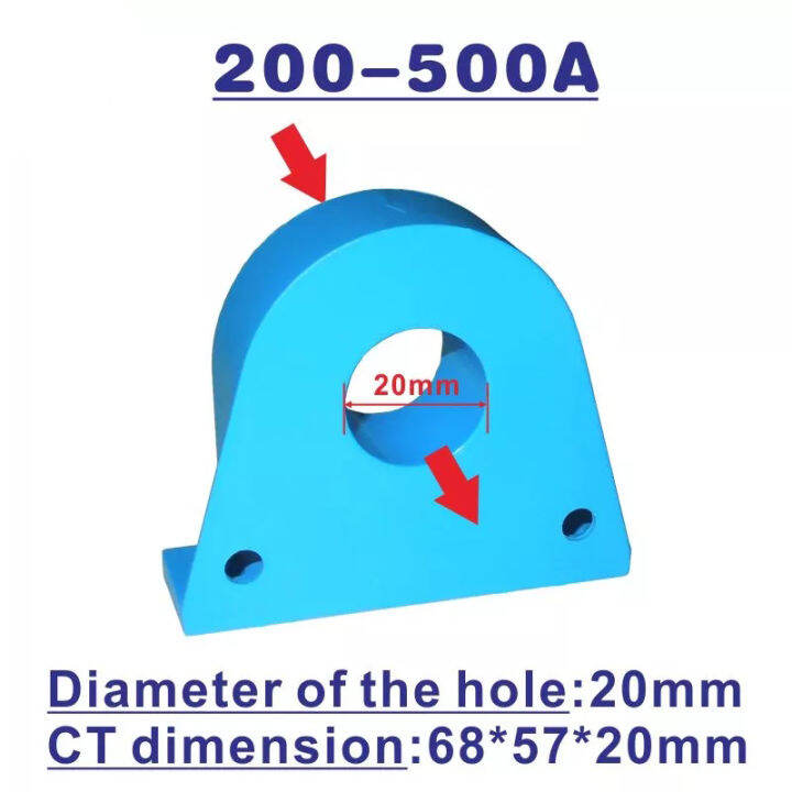 dc-0-10a-20a-50a-100a-200a-500a-มิเตอร์โวลต์มิเตอร์แบบดิจิตอล-dc-100v-300v-600v-แอมป์โวลต์-yb4835hva-hall-แรงดันไฟฟ้าแอมป์มิเตอร์