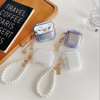 ?Pearl Metallic?Airpod Pro / Airpod Gen 1&amp;2 เคสแอร์พอท เคสหูฟัง พร้อมห่วงคล้อง ลายสวย หรูหรา คุณหนู คล้องมือได้จริง✨