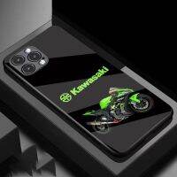 เคสสำหรับไอโฟนโทรศัพท์กันกระแทก Kawasaki 14 /Pro/plus /Pro Max/ 13/12/11กระจกป้องกัน