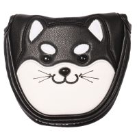 Cute Animal Huskie Magnetic Closure Golf Mallet Putter Covers Headcover Synthetic Leather Multi Style