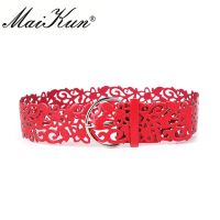 hyfvbujh¤✔  Maikun Hollow Belts for All-match Ladies Buckle