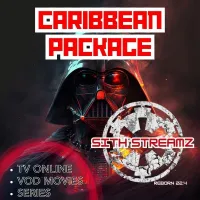 CARIBBEAN PACKAGE IPTV #1 Month, TV Online, Movies, Series แอพพลิเคชั่นรองรับทุกอุปกรณ์ เช่น TV Box, MAC, Phone, Smart TV, Android, IOS และอื่นๆ