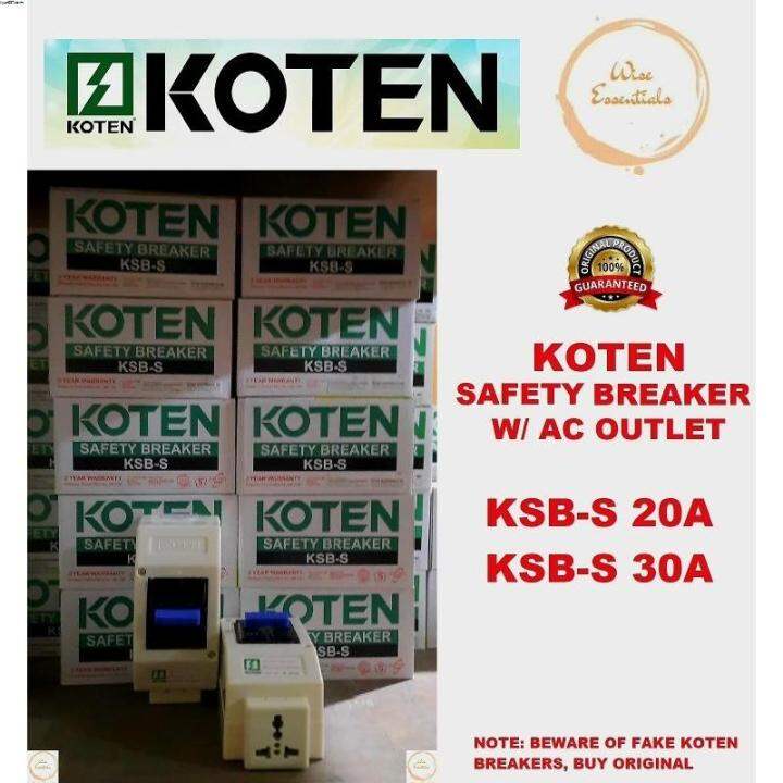 Safety switch panasonic Safety switch power outlet circuit breaker tester KOTEN KSBS Safety
