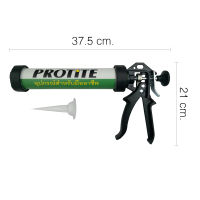 ปืนยิงซิลิโคนยาแนวแบบหลอดและแบบฟอยด์ 400 ml PROTITE รุ่น T-GM-412