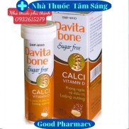 Chính Hãng Viên sủi Davita bone giúp xương chắc khoẻ h