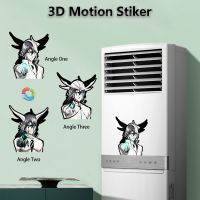 【LZ】 Ulquiorra cifer BLEACH Anime 3D Motion Stickers Self-adhesive Waterproof Decals for CarLaptopMotorcycleRefrigeratorEtc.