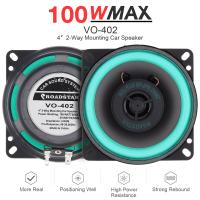 1ชิ้น4นิ้ว100W Hifi รถดัดแปลงประตูยานยนต์สายลำโพงเครื่องเสียงอัตโนมัติลำโพงความถี่เต็มช่วง