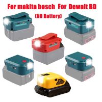 ；’；‘、。 Adapter With USB For Makita LED Light For BLACK DECKER For Milwaukee For Bosch For Dewalt 14.4V/18V Li-Ion Battery Electric Tool