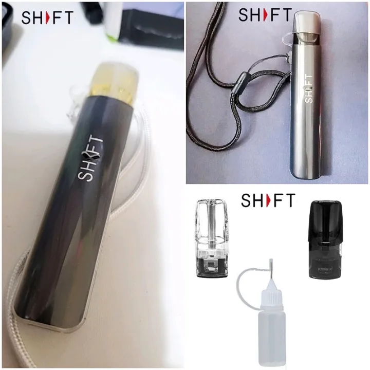 Shiptoday Shift S1 Elite Veex Vape Clear Leather Case Pods Refillable 