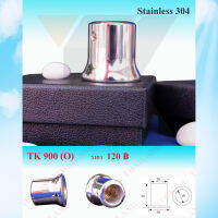 ตัวยึดกระจกกันแกว่ง Stainless 304 ตัวร้อยท่อ กันแกว่ง ข้อยึดท่อกลม รุ่น TK900(0)