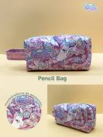 Unicorn Collection 3D Pencil Case ยูนิคอร์น กระเป๋าดินสอ ใส่ปากกา เครื่องเขียน ขนาด 19x10.5x6 cm.