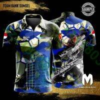 (ALL IN STOCK)  TEAM SHOOTING SHOOTER CLUB IPSC Quick Dry Full Sublimation Free Custom Logo Design Summer Polo POLO shirt 250