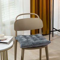 Square Chair Cushion Velvet Dining Chair Cushions Seat Pad Non-Slip Pad Sponge Sofa Pillow Student Office Chair Cushion