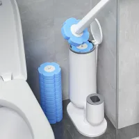 Disposable Toilet Brush Household No Dead AngleToilet Cleaning Brush Set Toilet Cleaning Artifact No Dirty Hand Cleaning Tools