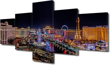 Las Vegas Raiders Football 5 pcs Painting Printed Canvas Wall Art Home Decor