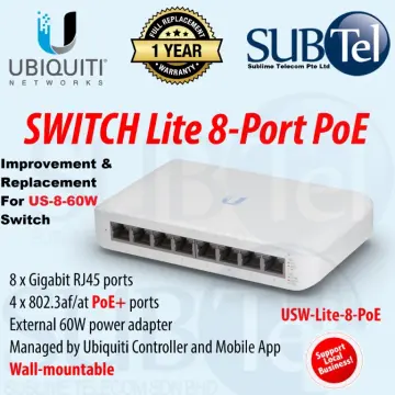 Ubiquiti Networks UniFi Switch Lite 8 PoE 8-Port Gigabit Switch