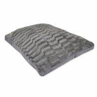 LARGE &amp; Extra Large Fur Dog Bed - Washable Zipped Mattress Cushion