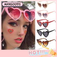 MAXG ย้อนยุค Clout Goggle แว่นกันแดดหัวใจรัก แว่นตา แว่นกันแดดรูปหัวใจ ป้องกัน UV400 แว่นกันแดดวินเทจ