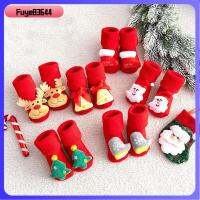 ถุงเท้าผ้าฝ้ายเนื้อหนาซึมซับความซึมผ่านของเหงื่อสำหรับ FUYE83644วันคริสต์มาสถุงเท้าผ้าแจ็คการ์ดสำหรับเสื้อผ้าตามธีมคริสต์มาส