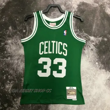 Larry Bird #33 Boston Celtics Black Reload Jersey