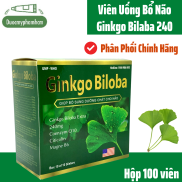 Viên uống bổ não GINKGO BILOBA 240mg HỘP 100v