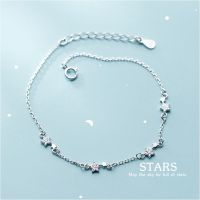 s925 Stars bracelet สร้อยข้อมือเงินแท้ น้องดาว ใส่สบาย เป็นมิตรกับผิว