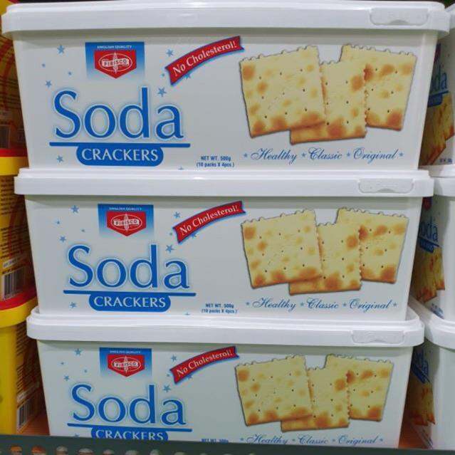 Fibisco Soda Crackers 500g Saltine cracker Cholesterol Free Cracker