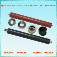 Upper Fuser Roller 99A0158ลูกกลิ้งความดันต่ำ2PC Pickup Roller 1Pc แบริ่งสำหรับ Lexmark T630 T640เครื่องพิมพ์