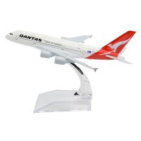 1:400 16Cm Air Bus A380 Qantas เครื่องบินโลหะโมเดลเครื่องบินของเล่นโมเดลเครื่องบิน