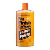 น้ำยาล้างรถสารสกัดจากน้ำมันผลส้ม 100% ขนาด 16oz  NU-FINISH NO.NFW-820 Nu Finish Car Wash With Orange Oil