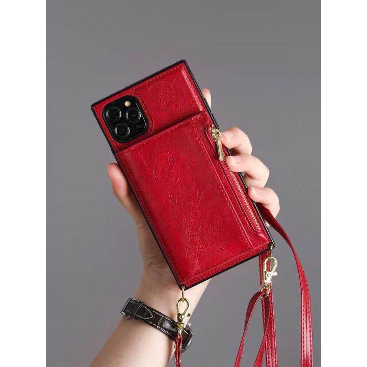 เคสโทรศัพท์-แบบกระเป๋าสตางค์-พร้อมสายคล้อง-สำหรับ-เคสไอโฟน-apple-iphone-14-pro-max-13-pro-max-12-pro-max-x-xs-xr-xs-max-7-plus-8-plus-11-pro-max-se2-case