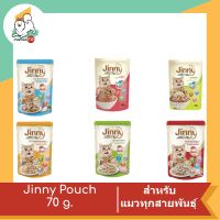 Jinny Pouch อาหารเปียกสำหรับแมว ขนาด 70g