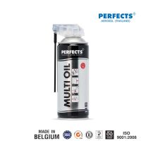 สเปรย์น้ำมันอเนกประสงค์ ขนาด 400 ml. PERFECTS MULTI OIL ใช้ทำความสะอาดและหล่อลื่น ขจัดสนิม กัดกร่อนสนิม เคลือบกันสนิม