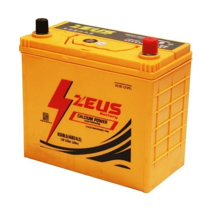 Aki Mobil Wuling Cortez Confero Zeus Battery Ns60Ls 46B24Ls Aki Kering