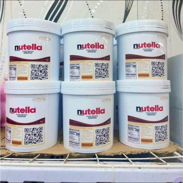Brand New NUTELLA FERRERO DIP SPREAD 1kg Lazada PH
