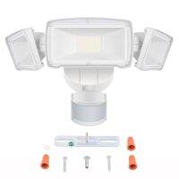 Three Head LED Security Lights Motion Outdoor Motion Sensor Light Outdoor 39W 230V Motion Sensor Garden Waterproof Lamp