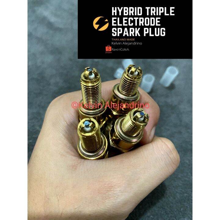 HYBRID IRIDIUM TRIPLE ELECTRODE SPARK PLUG v4 THAILAND MADE Lazada PH