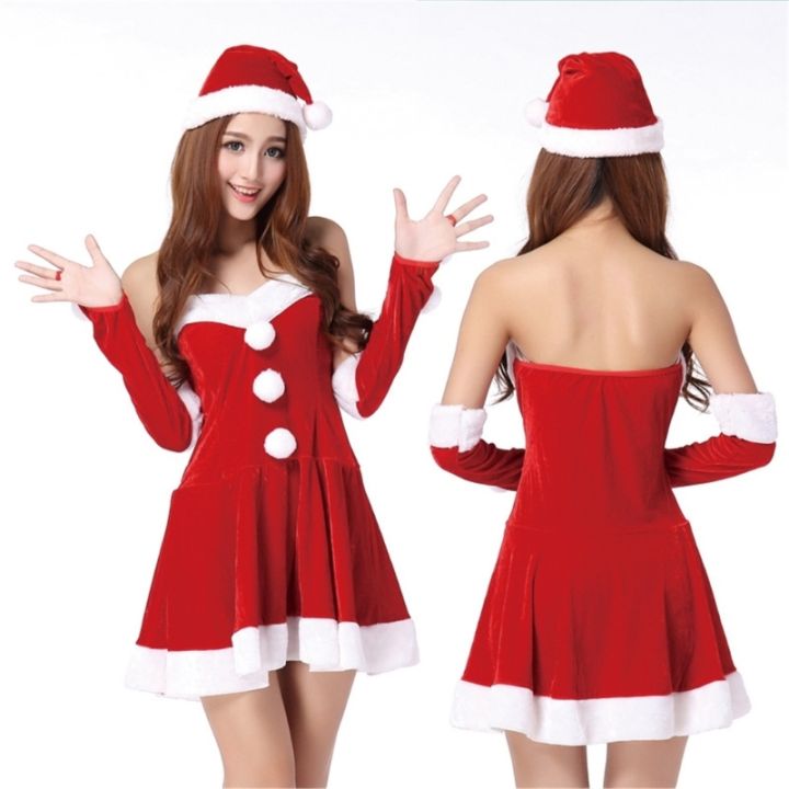 cos-imitation-นางคลอสคริสต์มาสแต่งตัวผู้หญิง39-s-ซานตาคลอสชุดคริสต์มาสเครื่องแต่งกายคอสเพลย์ของขวัญ